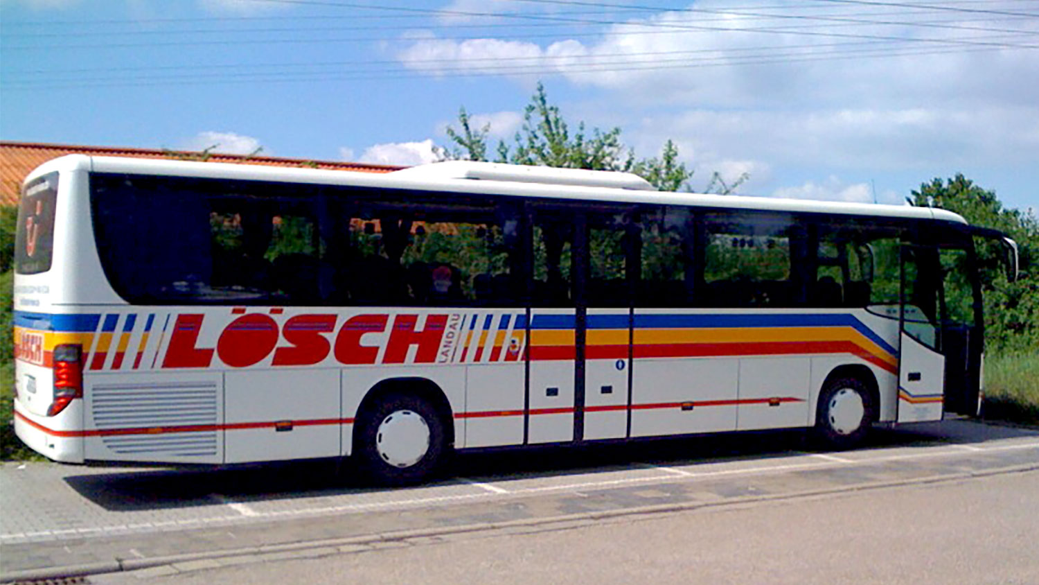 Überlandbus, Setra 415 UL, Kühlschrank, 53 Sitzplätze